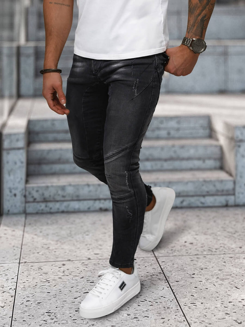 Men's Jeans - Black OZONEE NB/MP0025NZ