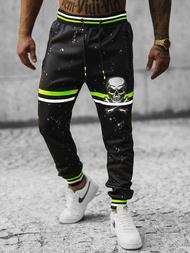 Men's Sweatpants - Black OZONEE JS/K10227Z