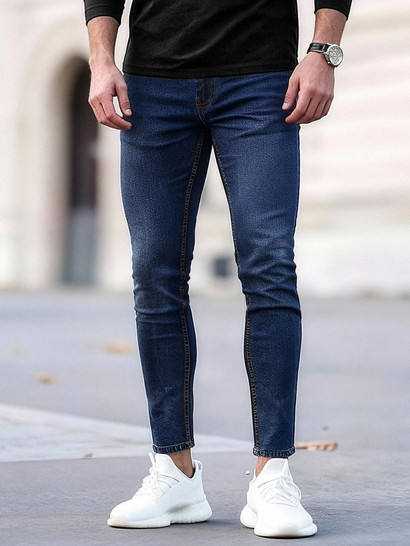 Men's Jeans - Dark Blue OZONEE O/JK2951Z