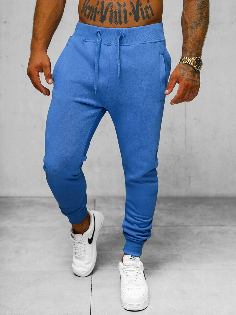 Men's Sweatpants - Blue OZONEE JS/XW01Z