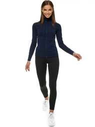 Women's Sweatshirt - Navy Blue OZONEE JS/HD150/4