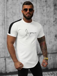 Men's T-Shirt - White OZONEE O/P1180