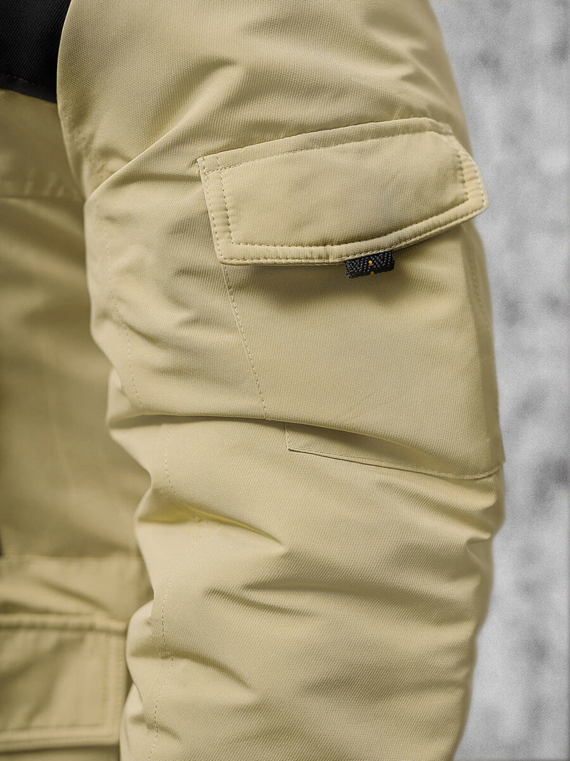 Men's Jacket - Beige OZONEE JS/22M322/62