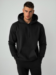 Men's Hoodie - Black OZONEE JS/2009Z 