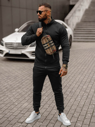 Men's Tracksuit - Black OZONEE JS/68C10385/3Z