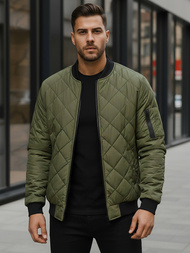 Men's Jacket - Green OZONEE JS/MY01Z