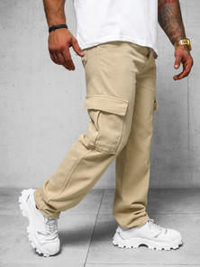 Men's Trousers - Beige OZONEE DO/4001