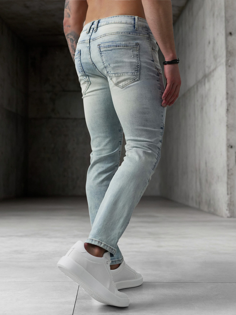 Men's Jeans - Light Blue OZONEE O/EM8889