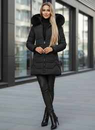 Women's Jacket - Black OZONEE JS/16M9121/392Z