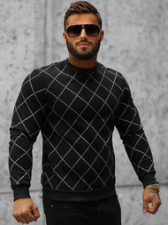 Men's sweatshirt - Black OZONEE O/D7459