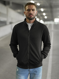 Men's Sweatshirt - Black OZONEE JS/2002Z