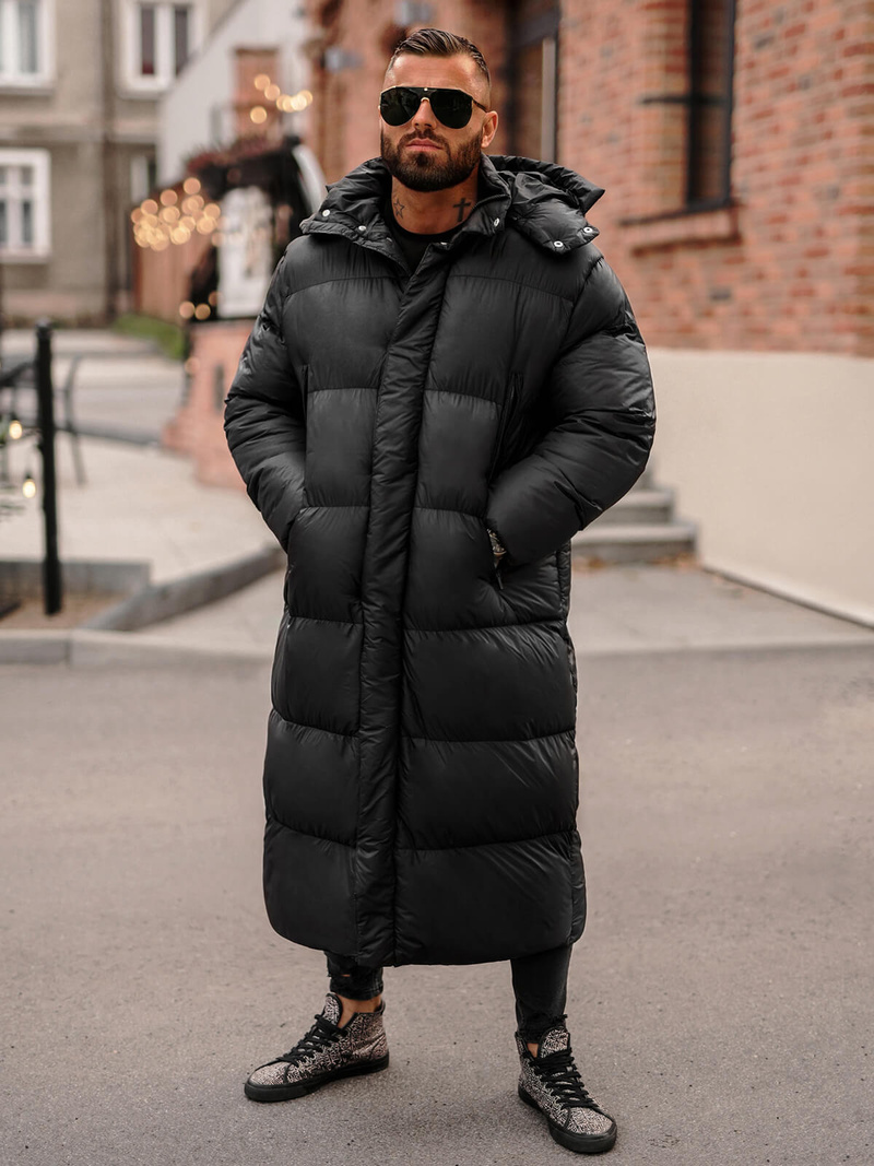 Men's Winter Jacket - Black OZONEE O/M3202Z