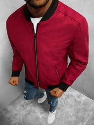 Men's Jacket - Burgundy OZONEE N/7112/6