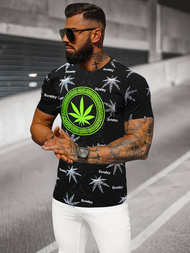 Men's T-shirt - Black OZONEE O/T139/3