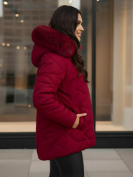 Women's Jacket - Burgundy OZONEE JS/16M9296/06Z