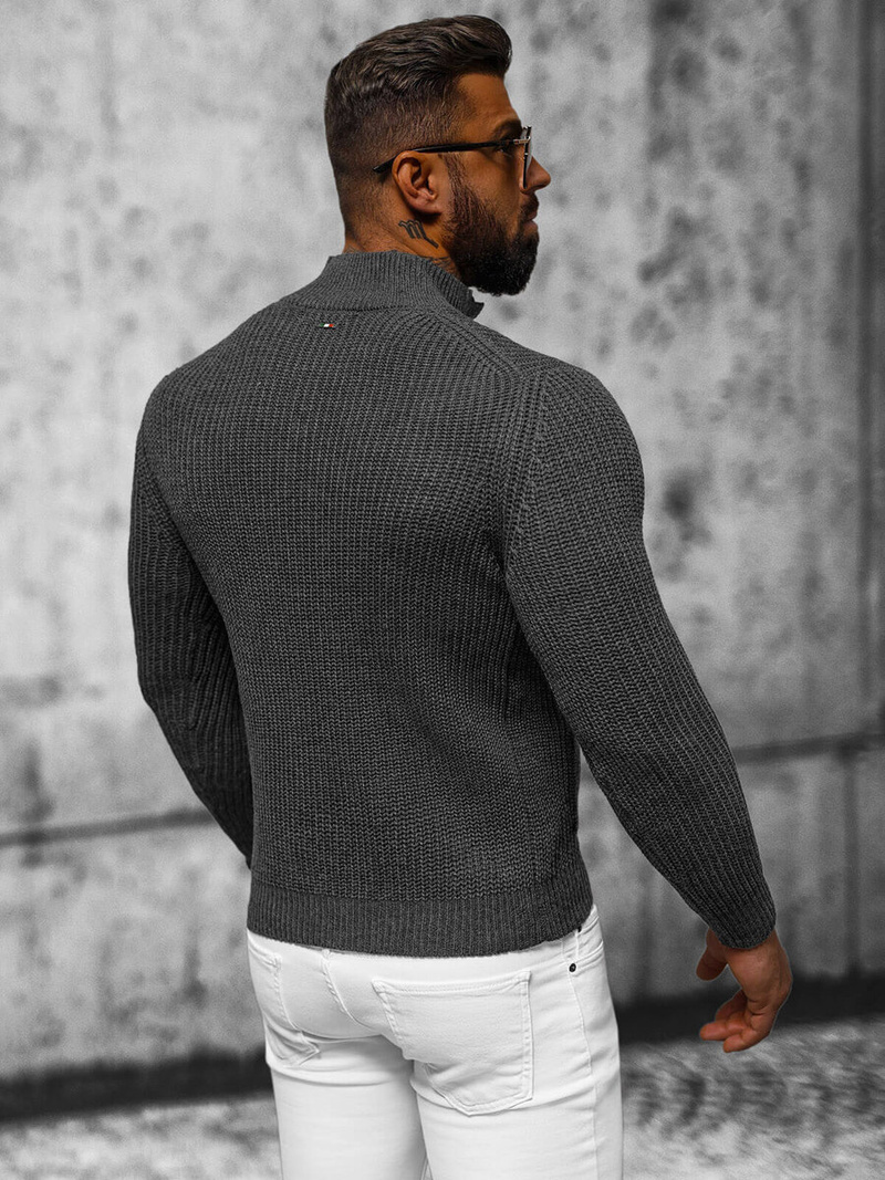 Men's Jumper - Anthracite OZONEE NB/MM6020/3