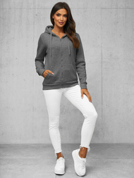 Women's Hoodie - Anthracite OZONEE JS/W03Z