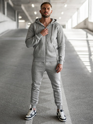 Men's Tracksuit - Grey OZONEE JS/68C10386/2Z