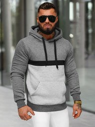 Men's Hoodie - Anthracite OZONEE JS/8B1319/5