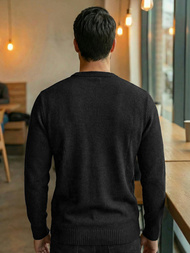 Men's Jumper - Black OZONEE JS/59B3607/3