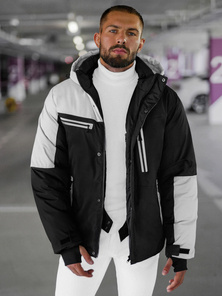 Men's Jacket - Black/Grey OZONEE JS/91M9903/92