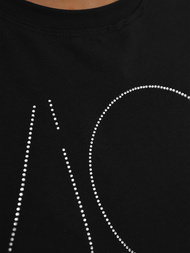 Women's T-shirt - Black OZONEE JS/YJ77841