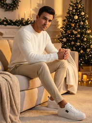 Men's Chinos - Beige OZONEE O/P4049Z