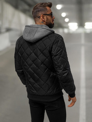 Men's Jacket - Black OZONEE JS/8M986/392