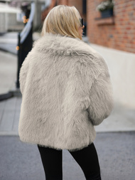 Women's Jacket - Grey/Beige OZONEE JS/61M8515/92