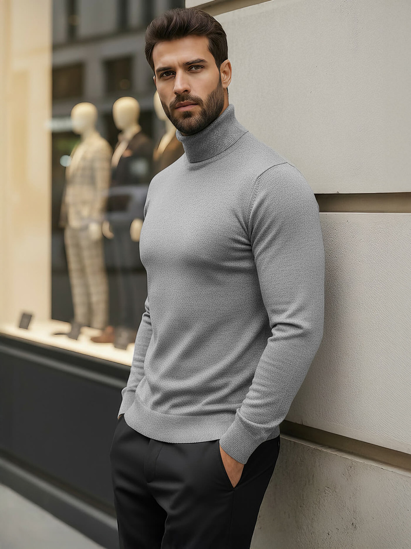 Men's Jumper - Grey OZONEE V/V24504