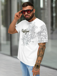 Men's T-shirt - White OZONEE O/YN2/631