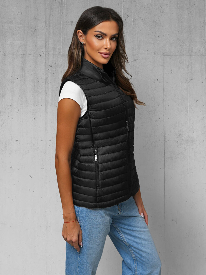 Women's Gilet - Black OZONEE JS/16M9072/392