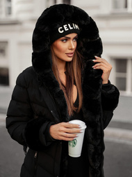 Women's Jacket - Black OZONEE JS/5M3156/392Z