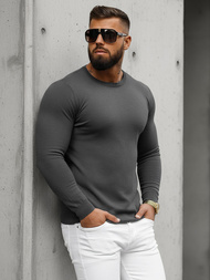 Men's Jumper - Anthracite OZONEE NB/MMB602/3Z