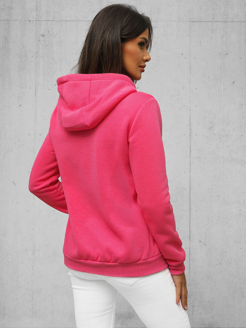 Women's Hoodie - Coral OZONEE JS/W03/58Z