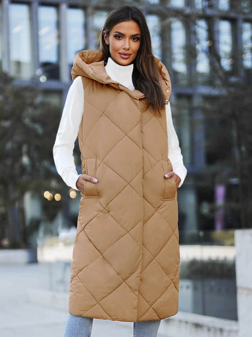 Women's Gilet - Camel OZONEE JS/5M3165/84