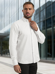 Men's Shirt - White OZONEE V/V185