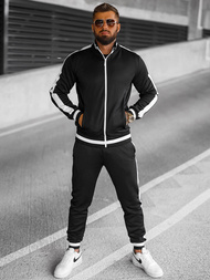 Men's Tracksuit - Black OZONEE JS/8C99/3Z