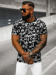 Men's T-shirt - Black OZONEE O/T1268/3