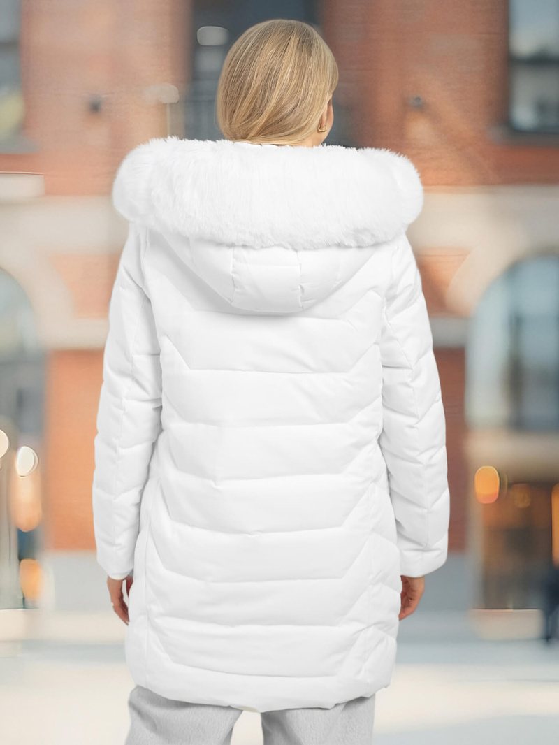 Women's Jacket - White OZONEE JS/16M9121/281Z