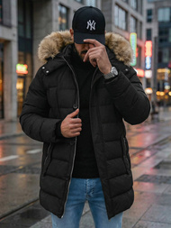 Men's Jacket - Black OZONEE JS/5M3122/392Z