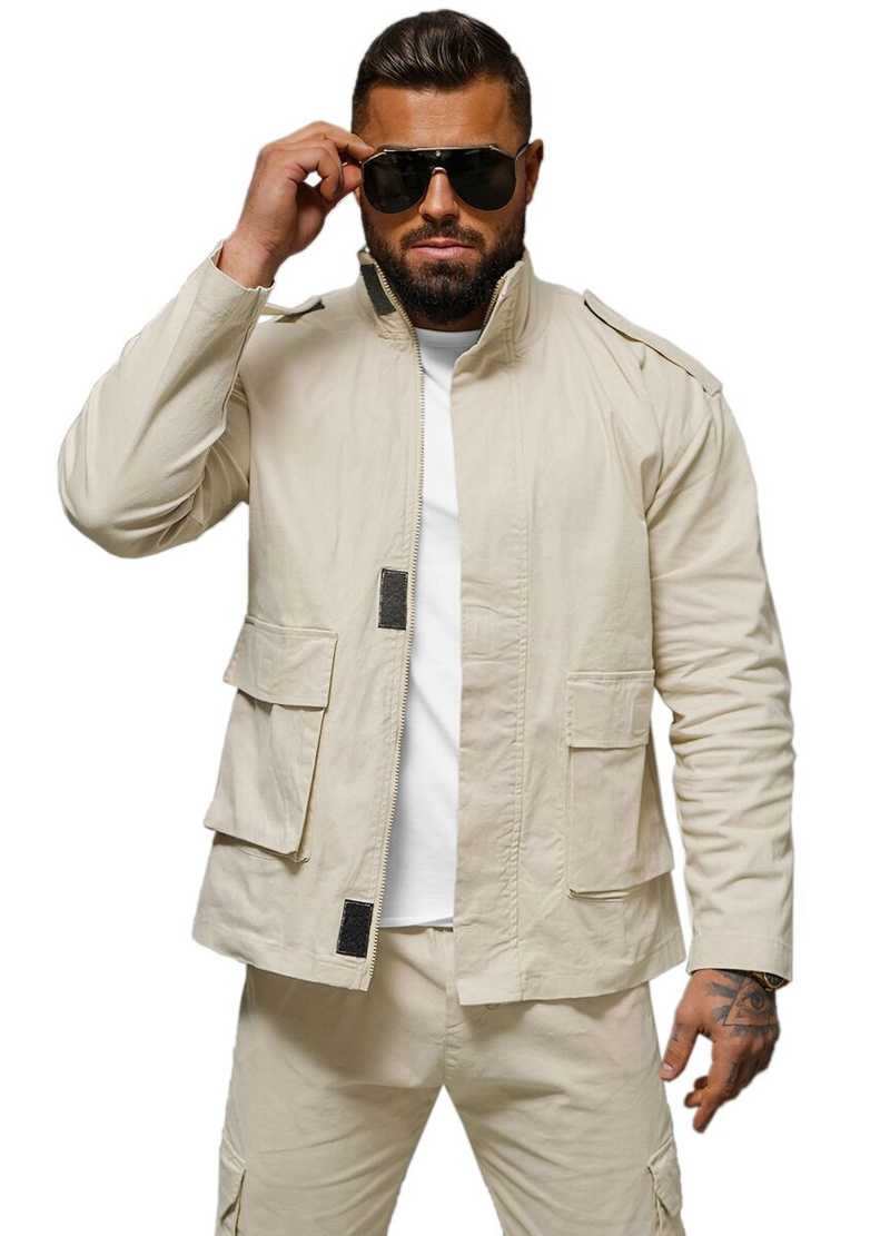 Men's Jacket - Beige OZONEE O/G3035
