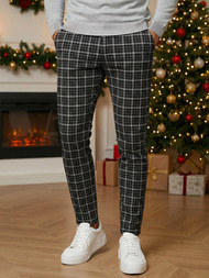 Men's Chinos - Black OZONEE DJ/5515Z