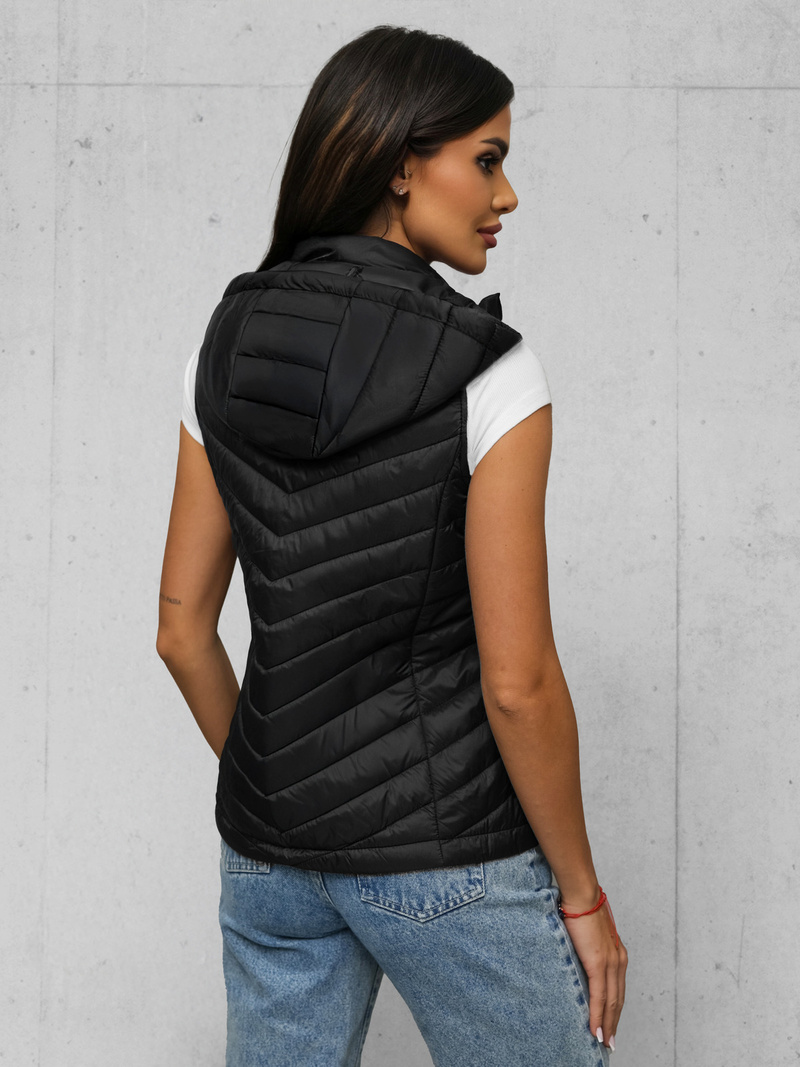 Women's Gilet - Black OZONEE JS/16M9255/392
