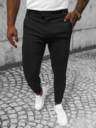 Men's Chinos - Black OZONEE O/P4049