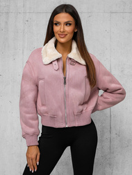 Women's Jacket - Powder Pink OZONEE O/81326Z