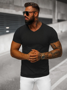 Men's T-shirt - Black OZONEE JS/712007Z