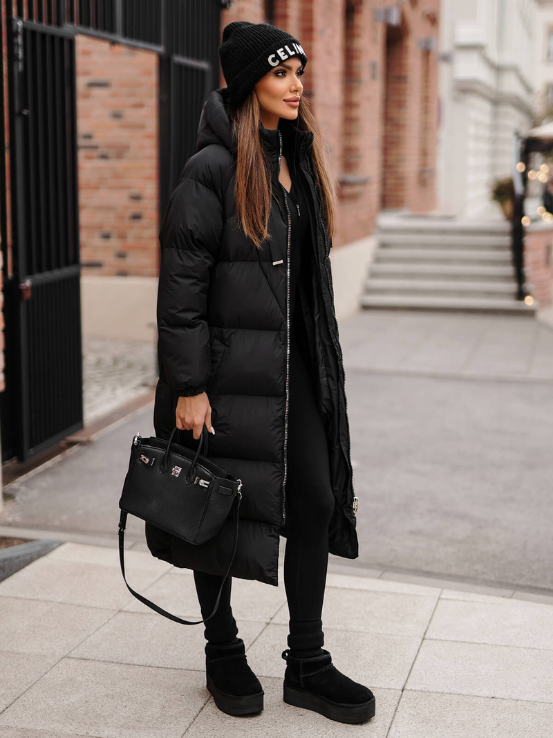 Women's Jacket - Black OZONEE JS/5M3163/392Z