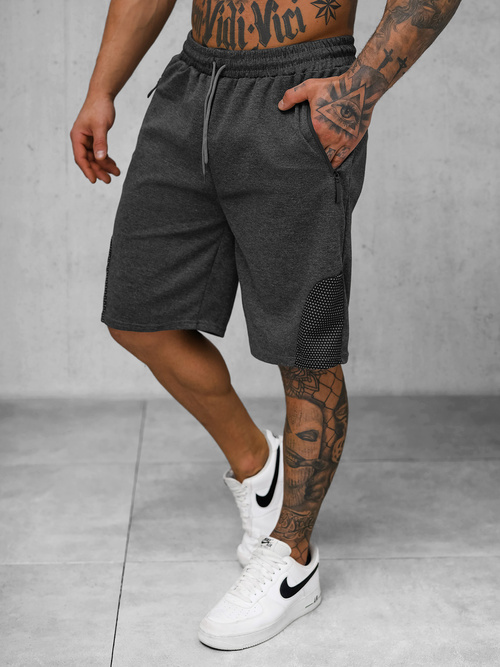 Men's shorts - grafitové OZONEE JS/15K1827/5