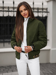 Women's Jacket - Dark Green OZONEE JS/5M3161/136Z